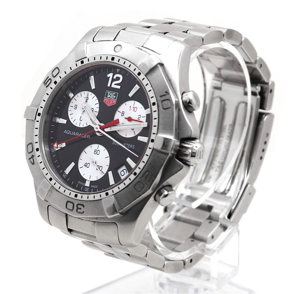 Tag Heuer Watch Aquaracer CAF1110.BA0804 Chronograph 300M - Picture 2 of 8